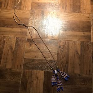 Free people long boho necklace